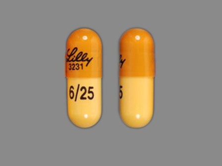 Lilly 3231 6 25: (0002-3231) Symbyax 6/25 Oral Capsule by Eli Lilly and Company