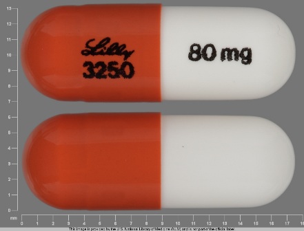 LILLY 3250 80 mg: (0002-3250) Strattera 80 mg Oral Capsule by Eli Lilly and Company
