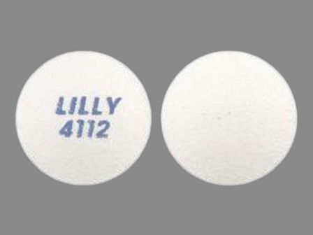 LILLY 4112: (0002-4112) Zyprexa 2.5 mg Oral Tablet by Eli Lilly and Company