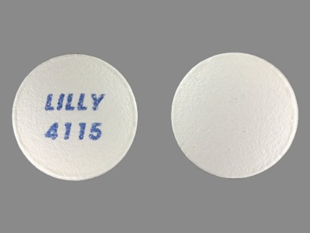 LILLY 4115: (0002-4115) Zyprexa 5 mg Oral Tablet by Eli Lilly and Company