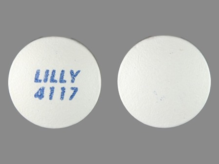 LILLY 4117: (0002-4117) Zyprexa 10 mg Oral Tablet by Remedyrepack Inc.