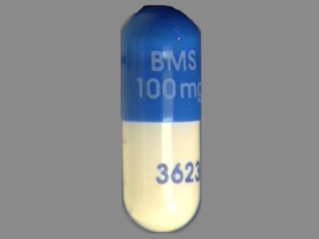 BMS 100 mg 3623: (0003-3623) Reyataz 100 mg Oral Capsule by E.r. Squibb & Sons, L.L.C.