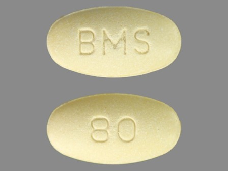 BMS 80: (0003-5195) Pravachol 80 mg Oral Tablet by E.r. Squibb & Sons, L.L.C.