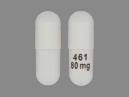 461 80 mg: (0006-0461) Emend 80 mg Oral Capsule by Merck Sharp & Dohme Corp.