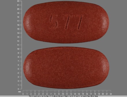 577: (0006-0577) Janumet 50 mg/1000 mg Oral Tablet by Merck Sharp & Dohme Corp.