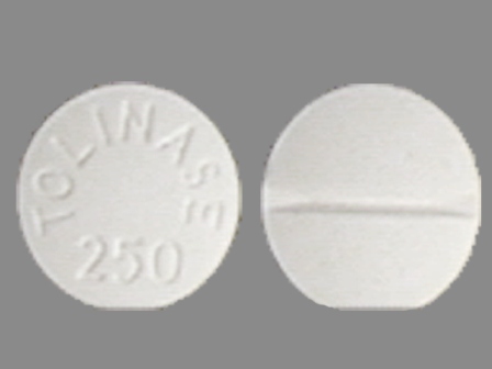 TOLINASE 250: (0009-0114) Tolinase 250 mg Oral Tablet by Pharmacia and Upjohn Company