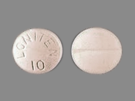 Loniten 10: (0009-0137) Loniten 10 mg Oral Tablet by Pharmacia and Upjohn Company