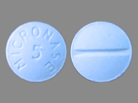 Micronase 5: (0009-0171) Micronase 5 mg Oral Tablet by Pharmacia and Upjohn Company