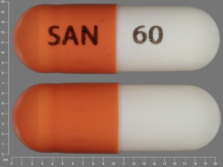 SAN 60: (0023-9350) Sanctura XR 60 mg 24 Hr Extended Release Capsule by Allergan, Inc.