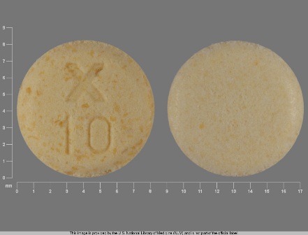 X10: (0024-4200) 24 Hr Uroxatral 10 mg Extended Release Tablet by Covis Pharmaceuticals Inc.