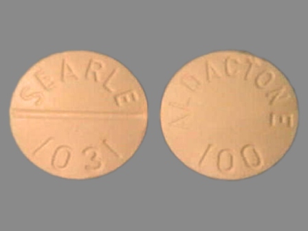 SEARLE 1031 ALDACTONE 100: (0025-1031) Aldactone 100 mg Oral Tablet by G.d. Searle LLC Division of Pfizer Inc