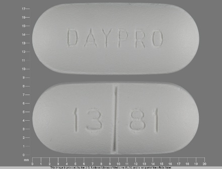 DAYPRO 1381: (0025-1381) Daypro 600 mg Oral Tablet by G.d. Searle LLC Division of Pfizer Inc