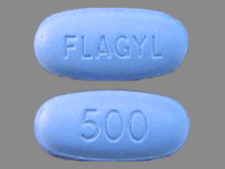 FLAGYL 500: (0025-1821) Flagyl 500 mg Oral Tablet by G.d. Searle LLC Division of Pfizer Inc