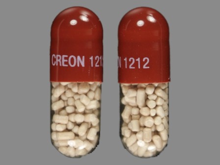 CREON 1212: (0032-1212) Creon 12,000 (Lipase) Enteric Coated Capsule by Abbvie Inc.