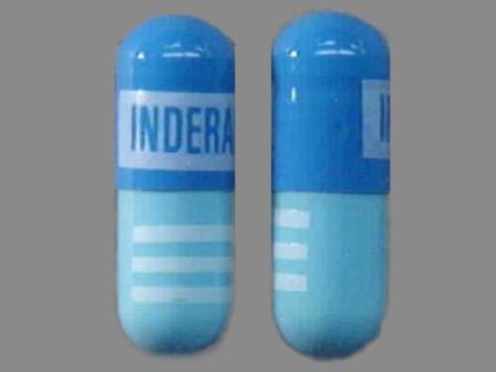 INDERAL LA 120: (0046-0473) Inderal La 120 mg 24 Hr Extended Release Capsule by Wyeth Pharmaceuticals, Inc.