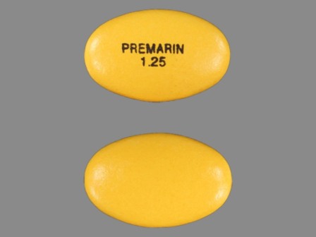 PREMARIN 125: (0046-1104) Premarin 1.25 mg Oral Tablet by Physicians Total Care, Inc.