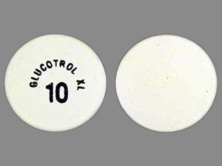 GLUCOTROL XL 10: (0049-1560) 24 Hr Glucotrol XL 10 mg Extended Release Tablet by Roerig