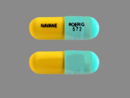 Navane Roerig 572: (0049-5720) Navane 2 mg Oral Capsule by Roerig