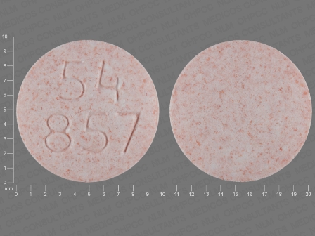 54 857: (0054-0254) Hctz 12.5 mg / Irbesartan 150 mg Oral Tablet by Roxane Laboratories, Inc.
