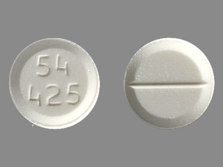 54 425: (0054-0265) Hydromorphone Hydrochloride 8 mg Oral Tablet by Roxane Laboratories, Inc