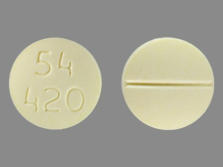54 420: (0054-4581) Mercaptopurine 50 mg Oral Tablet by Remedyrepack Inc.