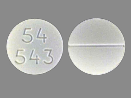 54 543: (0054-4650) Roxicet 5/325 Oral Tablet by Roxane Laboratories, Inc.