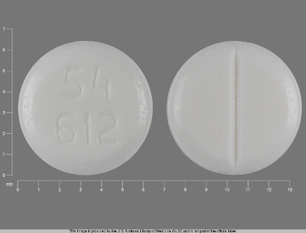 54 612: (0054-4728) Prednisone 5 mg Oral Tablet by A-s Medication Solutions LLC