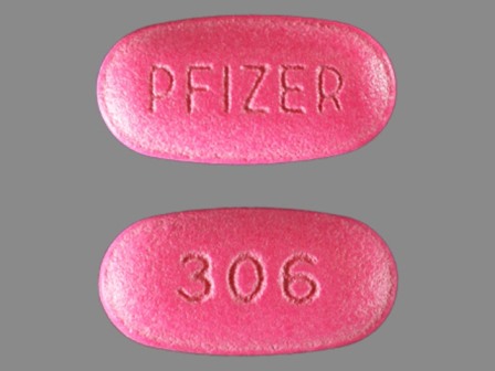 PFIZER 306: (0069-3060) Zithromax 250 mg Oral Tablet by Pd-rx Pharmaceuticals, Inc.