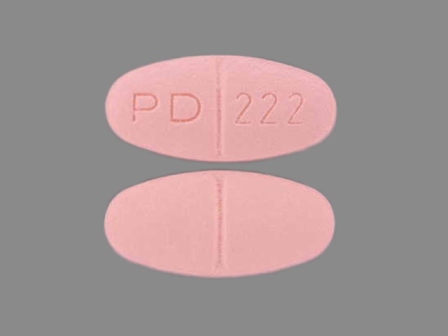 PD 222: (0071-0222) Accuretic 10/12.5 Oral Tablet by Parke-davis Div of Pfizer Inc