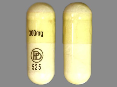300 mg PD525: (0071-0525) Celontin 300 mg Oral Capsule by Parke-davis Div of Pfizer Inc