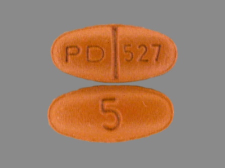 PD 527 5: (0071-0527) Quinapril Hydrochloride by Parke-davis Div of Pfizer Inc