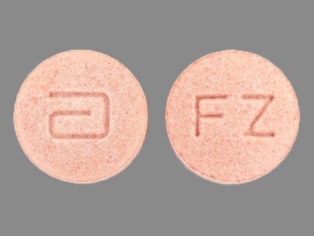 a FZ: (0074-2280) Mavik 4 mg Oral Tablet by Abbvie Inc.