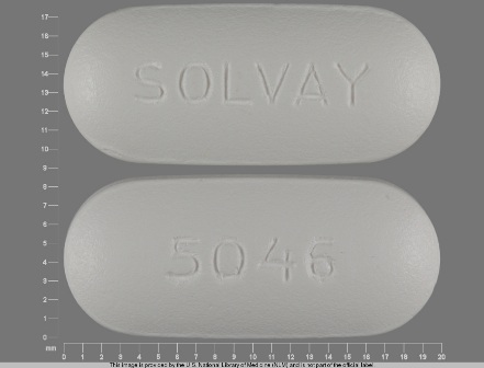 SOLVAY 5046: (0074-3040) Teveten 600 mg Oral Tablet by Abbott Laboratories