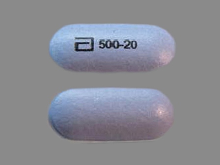 A 500 20: (0074-3312) Simcor 500/20 24 Hr Extended Release Tablet by Abbvie Inc.