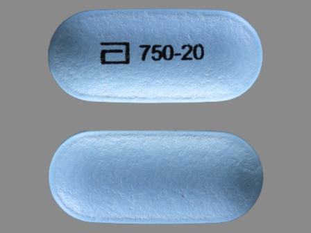 A 750 20: (0074-3315) Simcor 750/20 24 Hr Extended Release Tablet by Abbvie Inc.