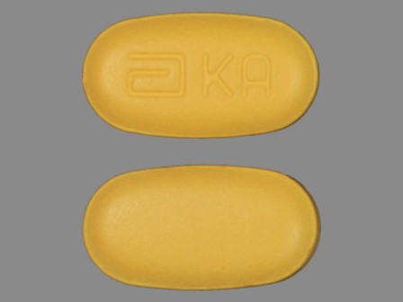 a KA: (0074-6799) Kaletra 200 mg / 50 mg Oral Tablet by Abbvie Inc.