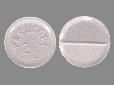PARLODEL 2 12: (0078-0017) Parlodel Snaptabs 2.5 mg Oral Tablet by Novartis Pharmaceuticals Corporation