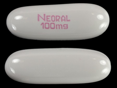 NEORAL 100 mg: (0078-0248) Neoral 100 mg Oral Capsule by Novartis Pharmaceuticals Corporation