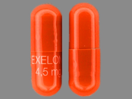 Exelon 4 5 mg: (0078-0325) Exelon 4.5 mg Oral Capsule by Novartis Pharmaceuticals Corporation