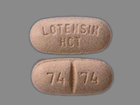 LOTENSIN HCT 74 74: (0078-0453) Lotensin Hct (Benazepril Hcl 20 mg / Hctz 12.5 mg) Oral Tablet by Novartis Pharmaceuticals Corporation