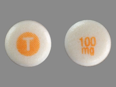 T 100 mg: (0078-0510) Tegretol 100 mg Oral Tablet, Extended Release by Remedyrepack Inc.