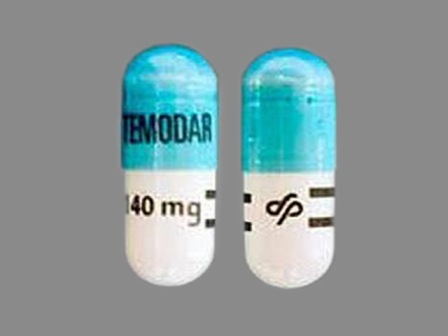 TEMODAR 140 mg dp: (0085-1425) Temodar 140 mg Oral Capsule by Merck Sharp & Dohme Corp.