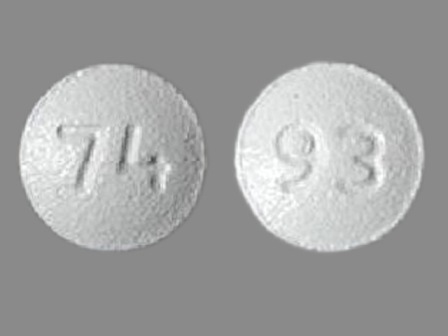 TEVA 74 OR 93 74: (0093-0074) Zolpidem Tartrate 10 mg Oral Tablet by Teva Pharmaceuticals USA Inc