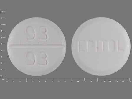 EPITOL 93 93: (0093-0090) Epitol 200 mg Oral Tablet by Teva Pharmaceuticals USA Inc