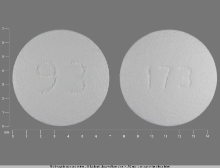 173 93: (0093-0173) Leflunomide 10 mg Oral Tablet by Teva Pharmaceuticals USA Inc