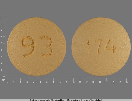 174 93: (0093-0174) Leflunomide 20 mg Oral Tablet by Teva Pharmaceuticals USA Inc