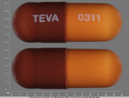TEVA 0311: (0093-0311) Loperamide Hydrochloride 2 mg Oral Capsule by Remedyrepack Inc.