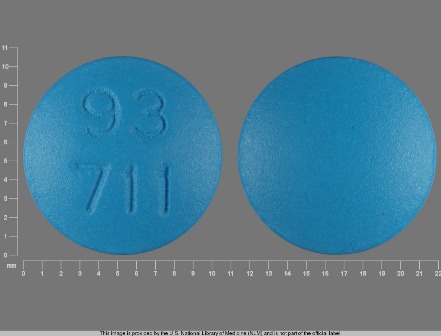 93 711: (0093-0711) Flurbiprofen 100 mg Oral Tablet, Film Coated by Bryant Ranch Prepack