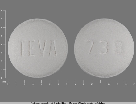 TEVA 738: (0093-0738) Donepezil Hydrochloride 5 mg Oral Tablet by Teva Pharmaceuticals USA Inc