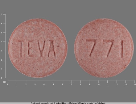 TEVA 771: (0093-0771) Pravastatin Sodium 10 mg Oral Tablet by Bryant Ranch Prepack